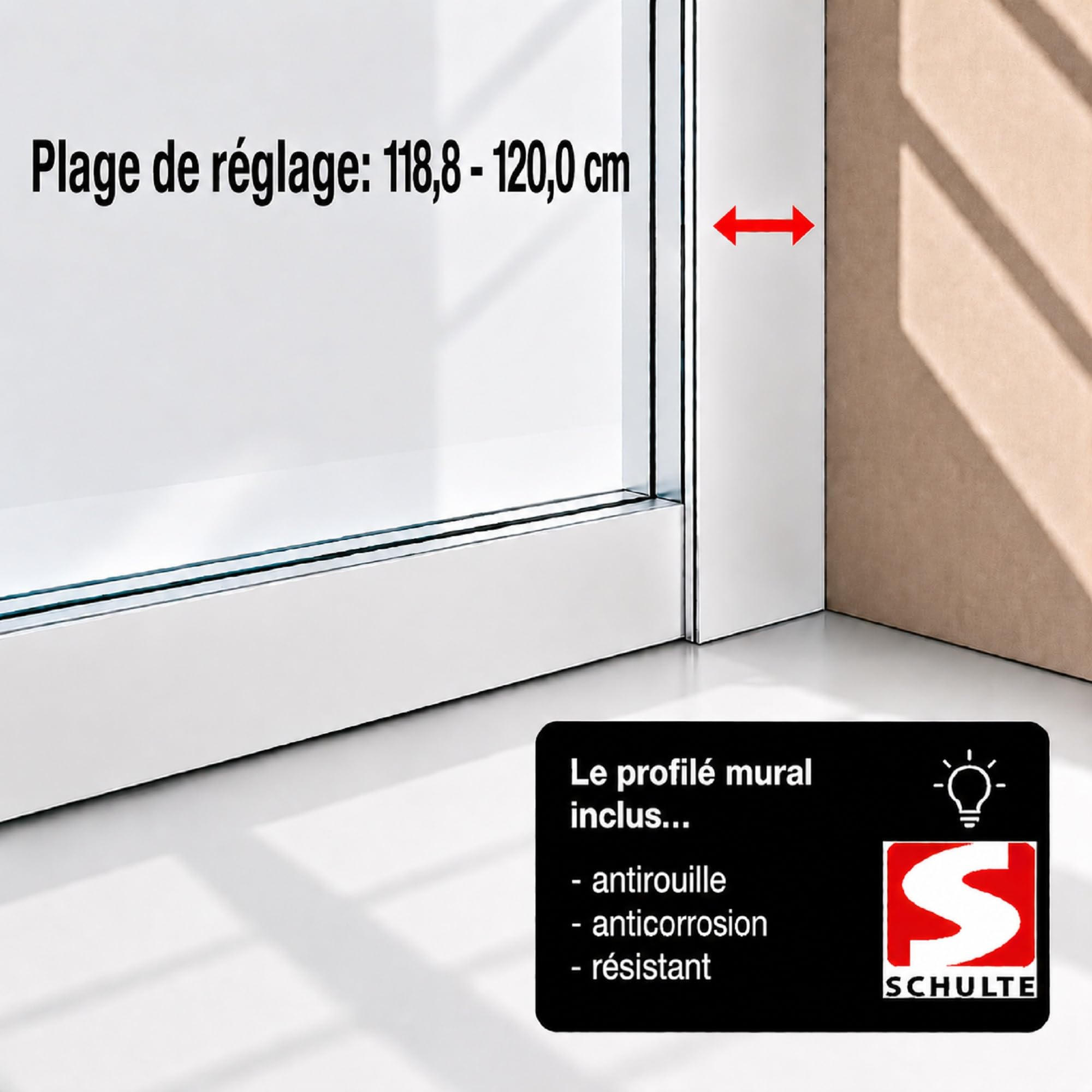 schulte-paroi-douche-italienne-120x200-cm-chrom-6-mm image 7