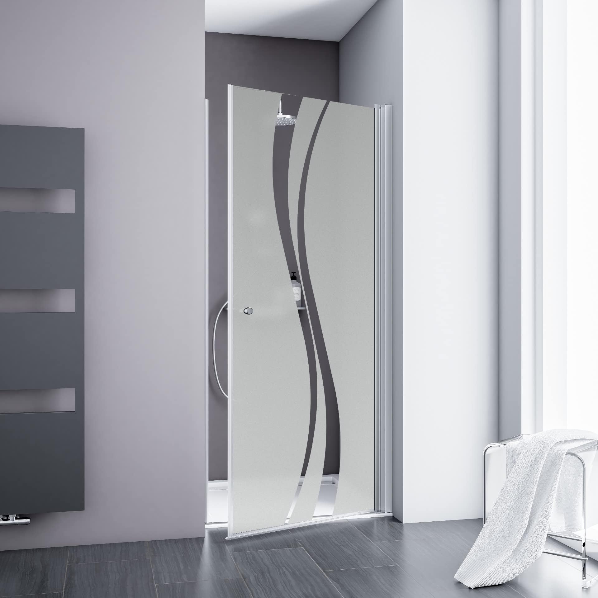 schulte-parois-douche-porte-pivotante-90x192-chrom-r-versible image 1