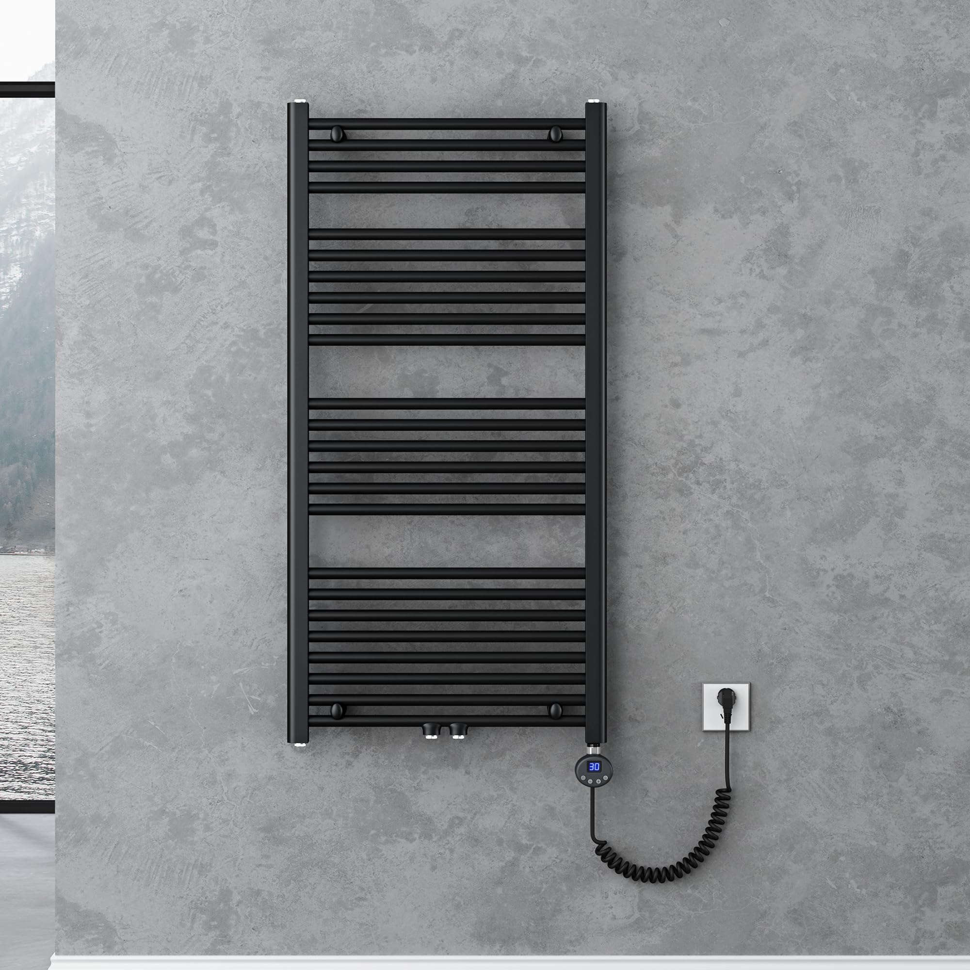 doporro-heizk-rper-160x60cm-s-che-serviettes-gris-noir-800w image 8
