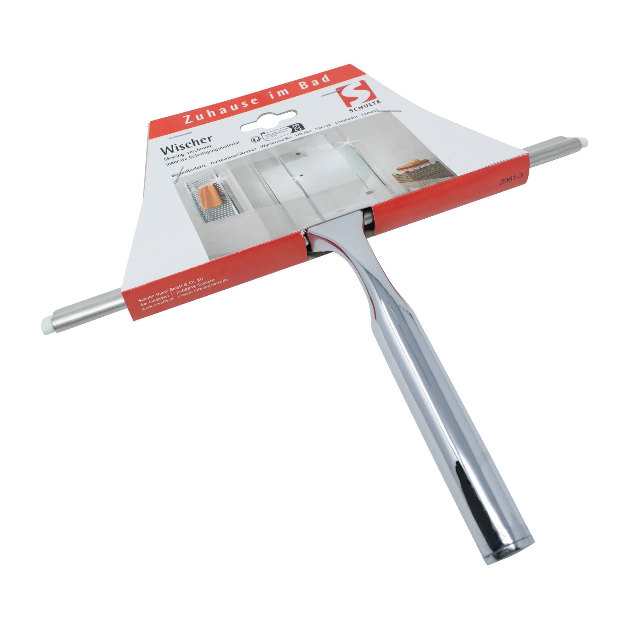 schulte-raclette-de-douche-laiton-chrom-27-5cm-inoxydable image 5