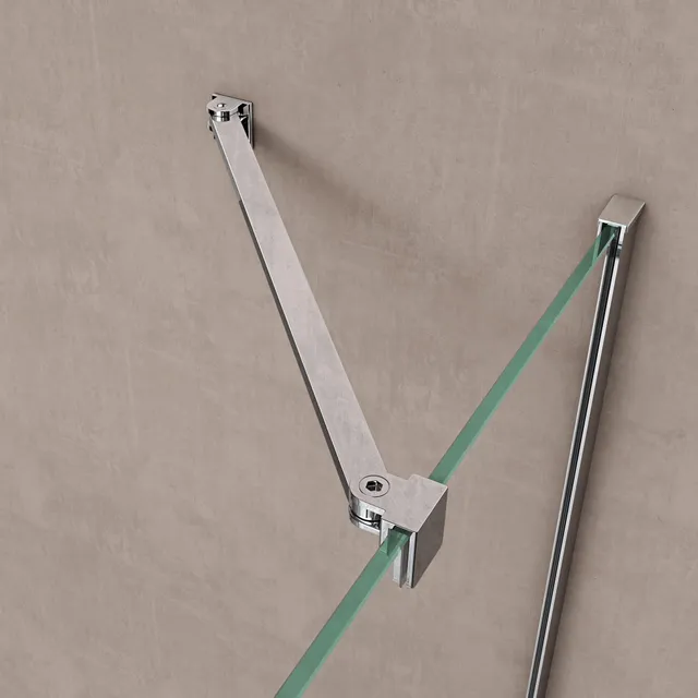 doporro-barre-de-stabilisation-chrom-e-paroi-douche-41-cm image 1