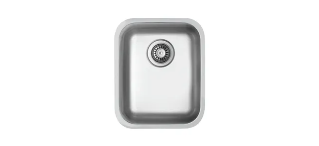 krone-d-340-vier-inox-1-bac-encastrable-satin image 1