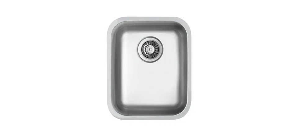 krone-d-340-vier-inox-1-bac-encastrable-satin image 1