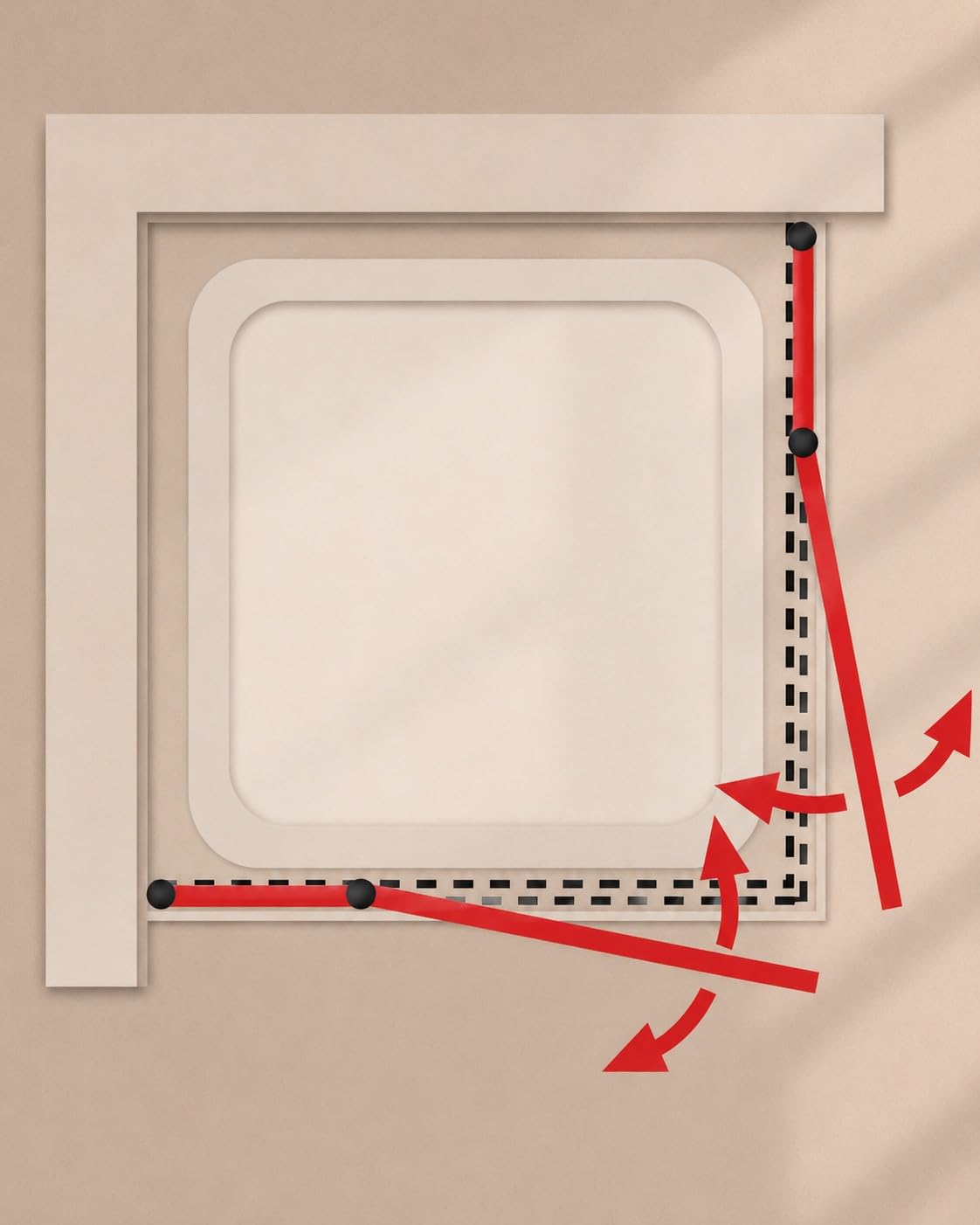 schulte-acces-d-angle-90x90x192-paroi-douche-2-portes-verre-clair image 6