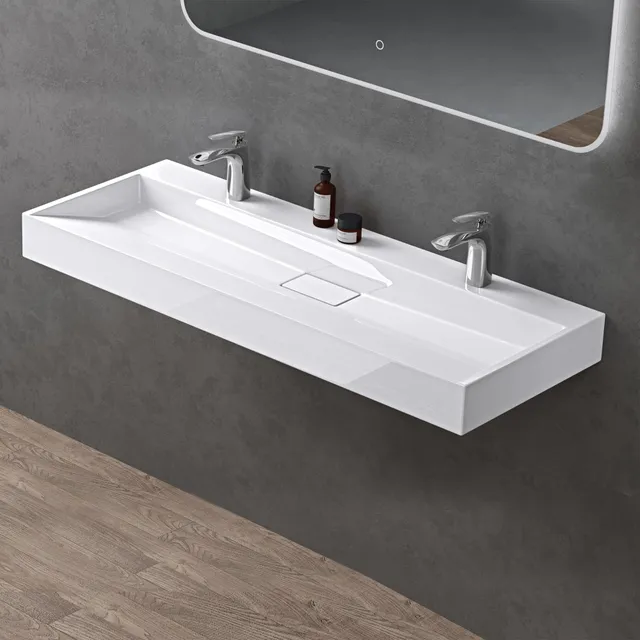 doporro-colossum19-120x46x11cm-lavabo-double-blanc-120-cm image 1