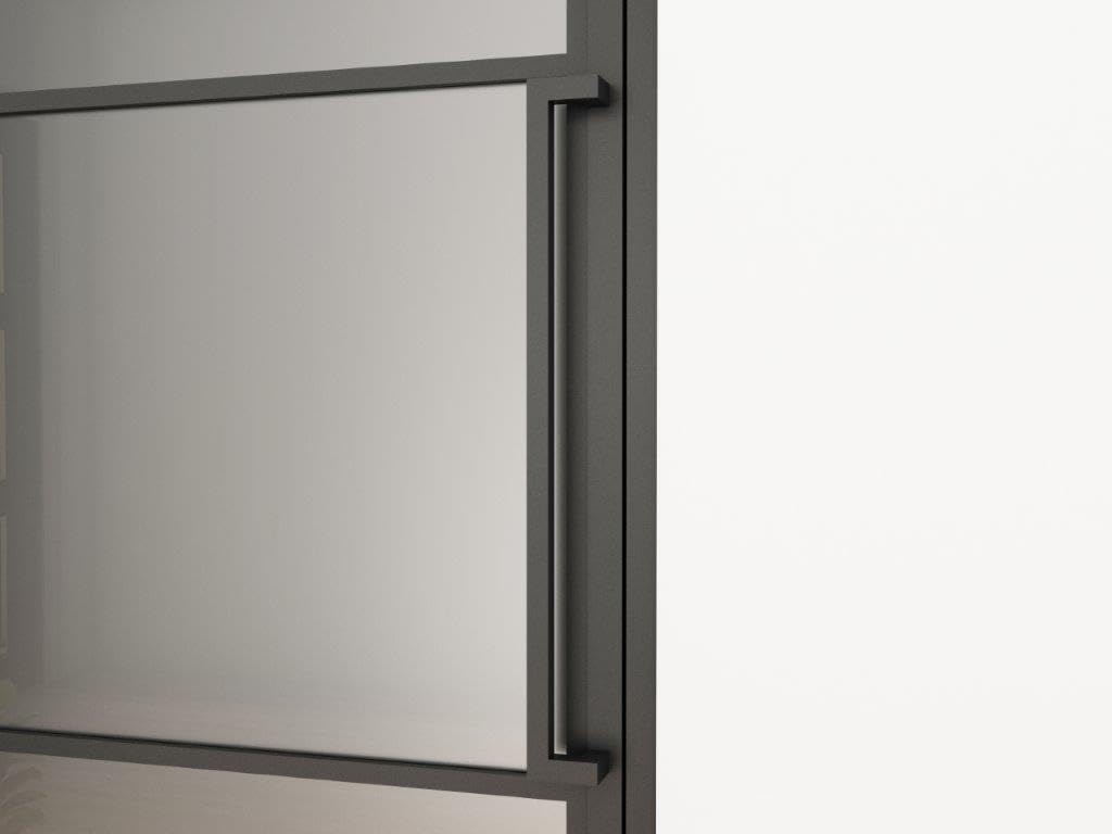 schulte-porte-int-rieure-loft-verre-90x215-cm-noire-tirant-gauche image 3