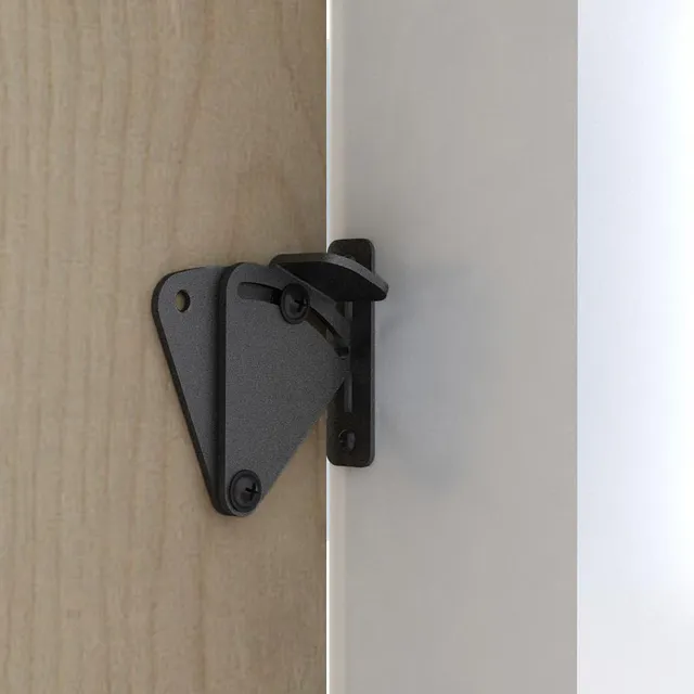 schulte-accessoires-et-pi-ces-verrouillage-porte-coulissante-bois image 1