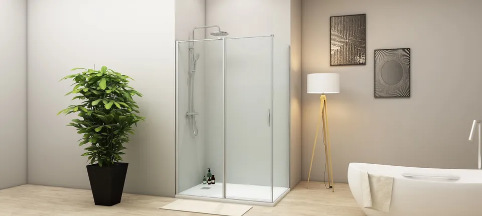 krone-link-paroi-de-retour-douche-fixe-moderne image 1
