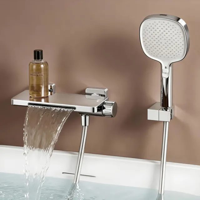 doporro-dsn-403-colonne-de-douche-chrom-e-4-jets-laiton image 1