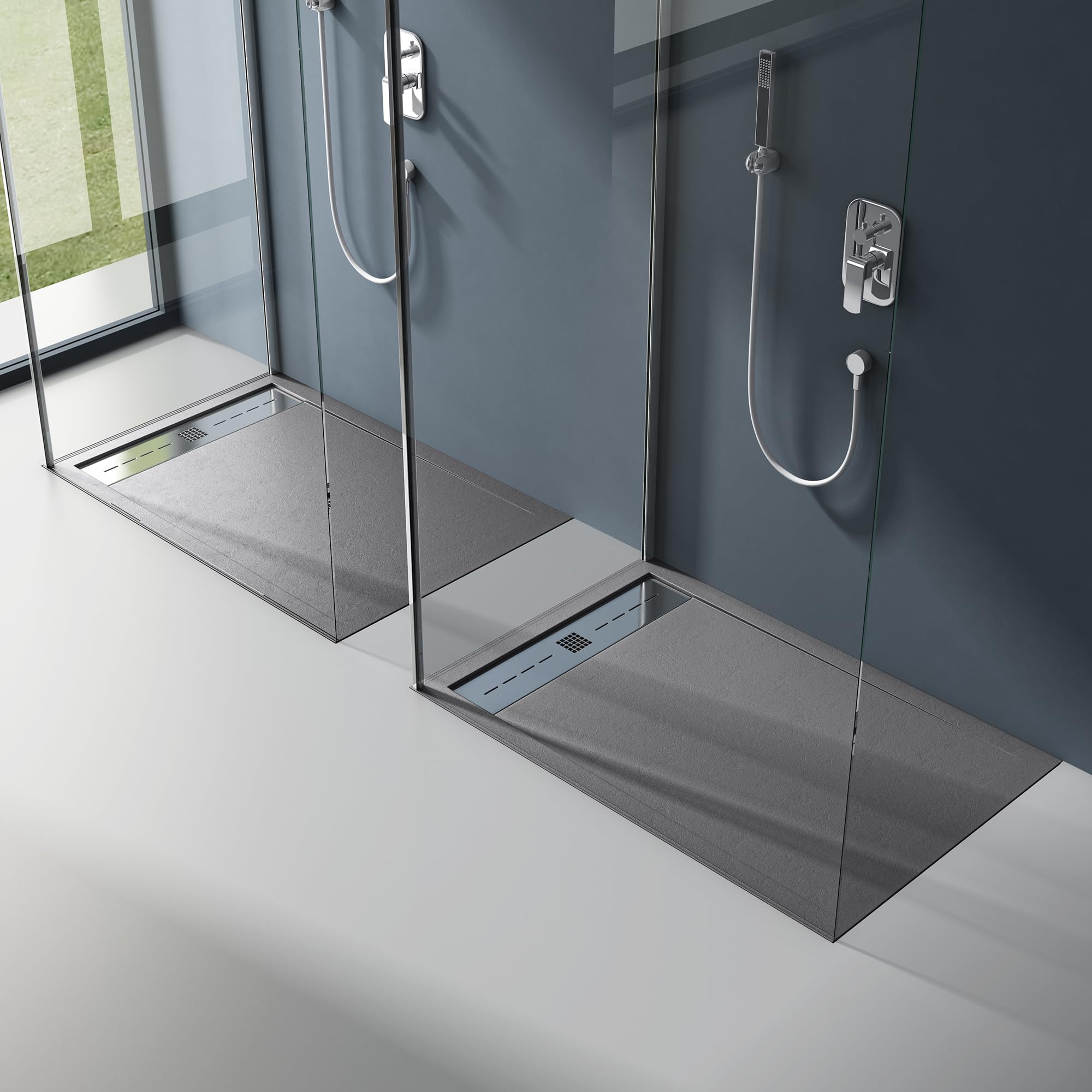 doporro-duschwannen-corvus-receveur-douche-gris-100x80x3cm image 4