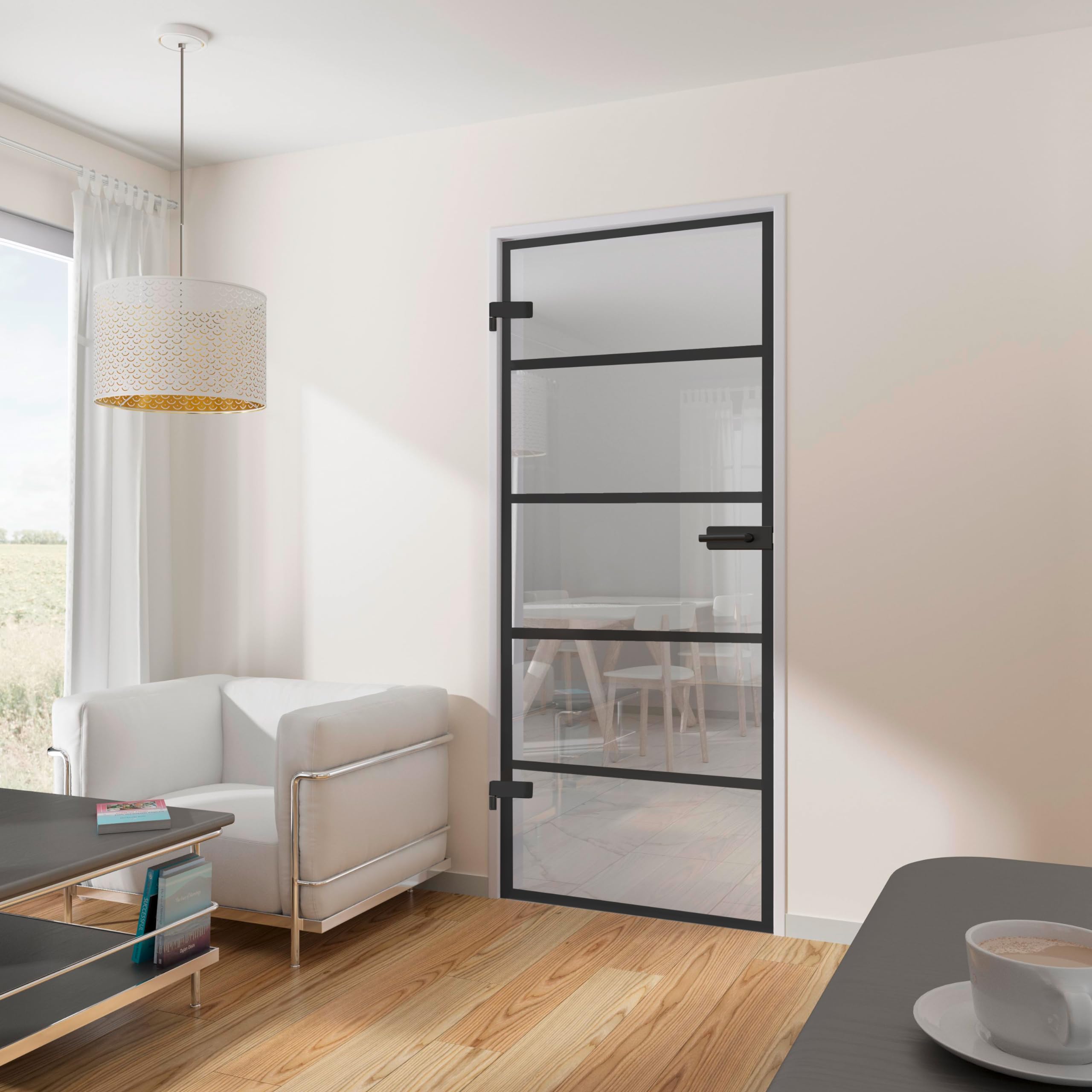 schulte-portes-int-rieures-bloc-porte-loft-verre-83x197-noir image 1