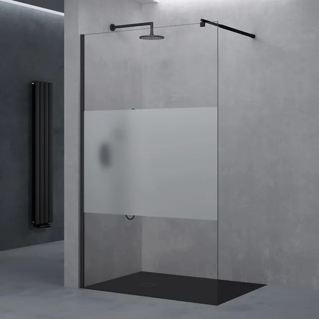sogood-bremen1ms-paroi-de-douche-130x200-verre-8mm-noir image 1