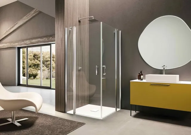 provex-vario-ve-2-porte-de-douche-pivotante-1950-mm image 1