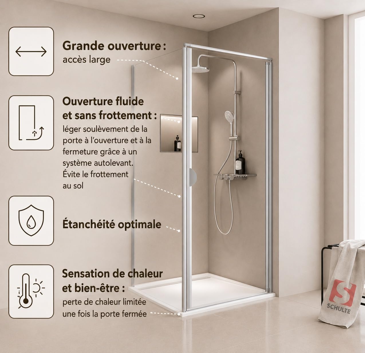 schulte-porte-pivotante-paroi-douche-80x80x180-cm-argent-transparent image 7