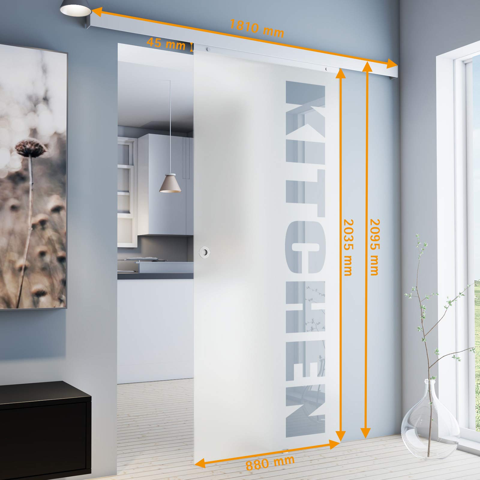 schulte-porte-coulissante-verre-88x203-d-cor-kitchen-softclose image 3