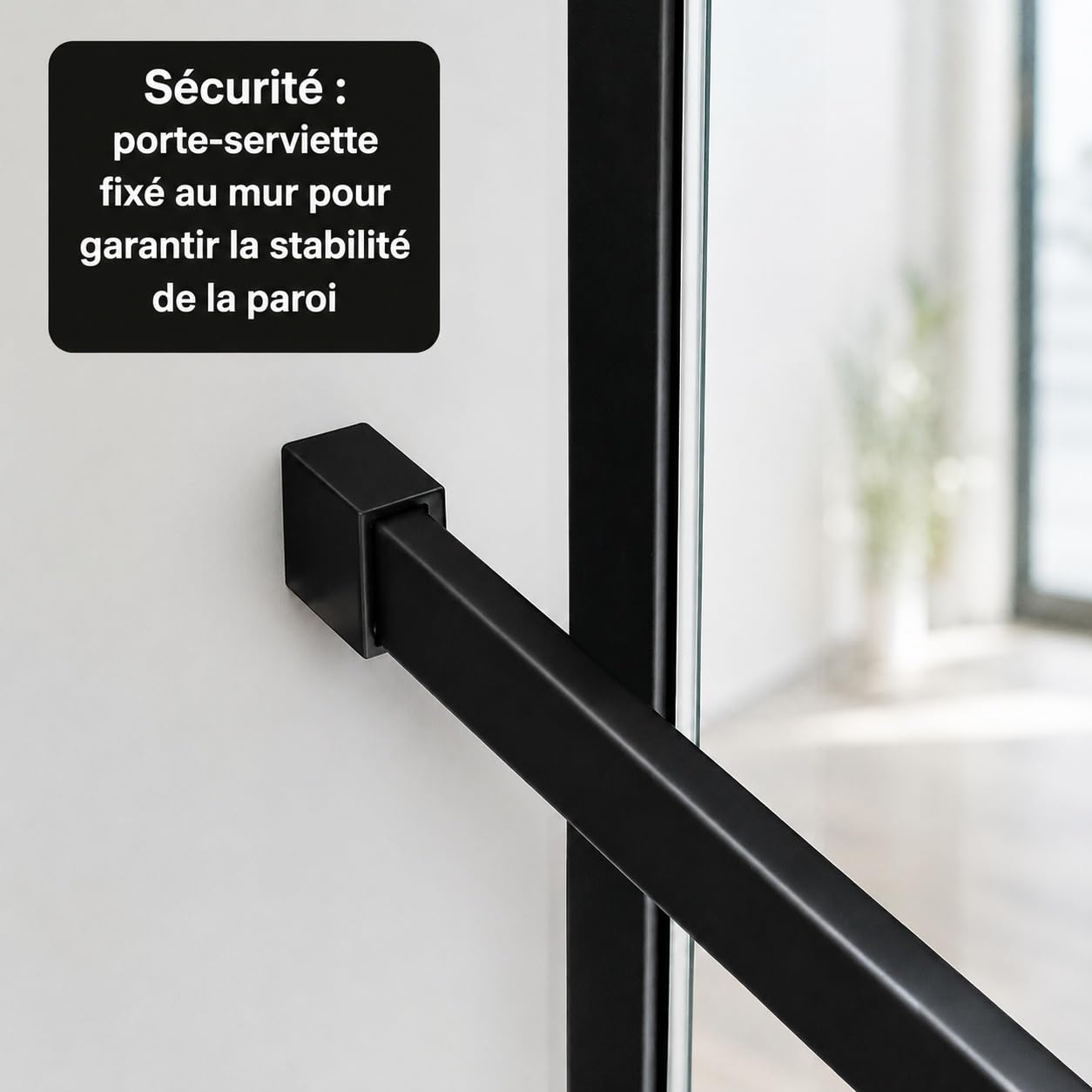 schulte-douche-90x200-cm-paroi-italienne-noir-mat-serviette image 3