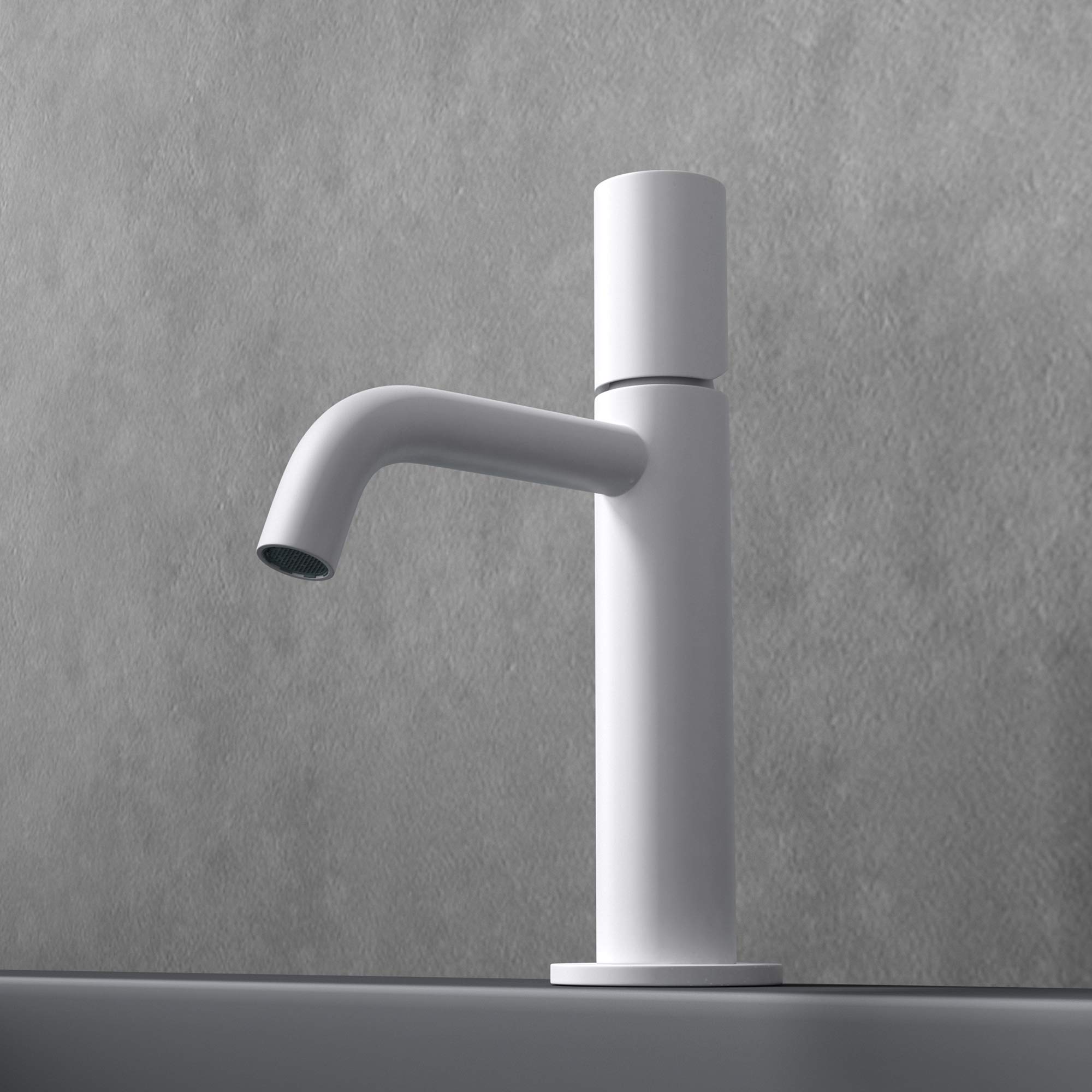 doporro-mitigeur-lavabo-blanc-mat-20-7-cm-laiton image 3