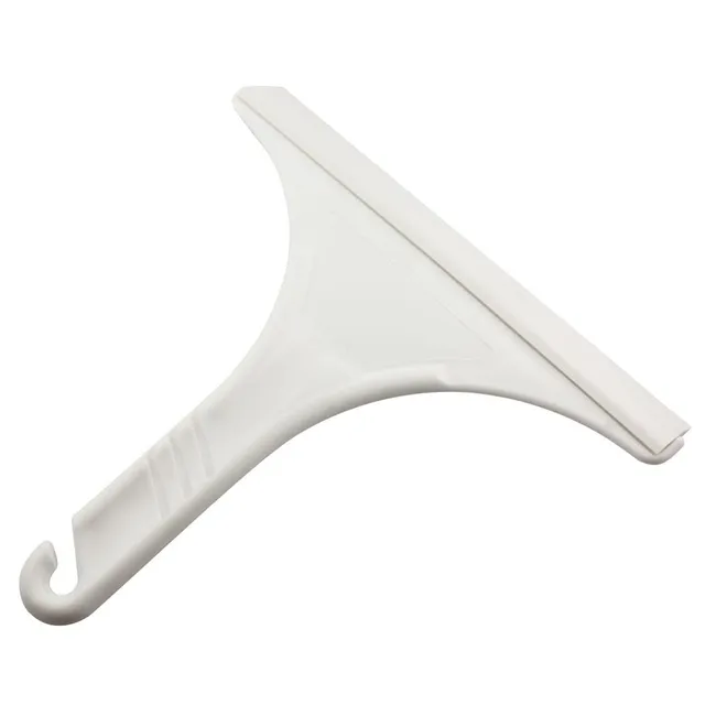schulte-raclette-douche-25cm-plastique-blanche-encoche image 1