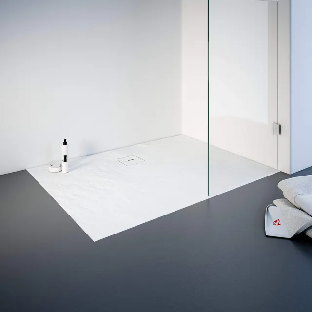schulte-receveur-douche-rectangulaire-90x140-effet-pierre-blanche image 1