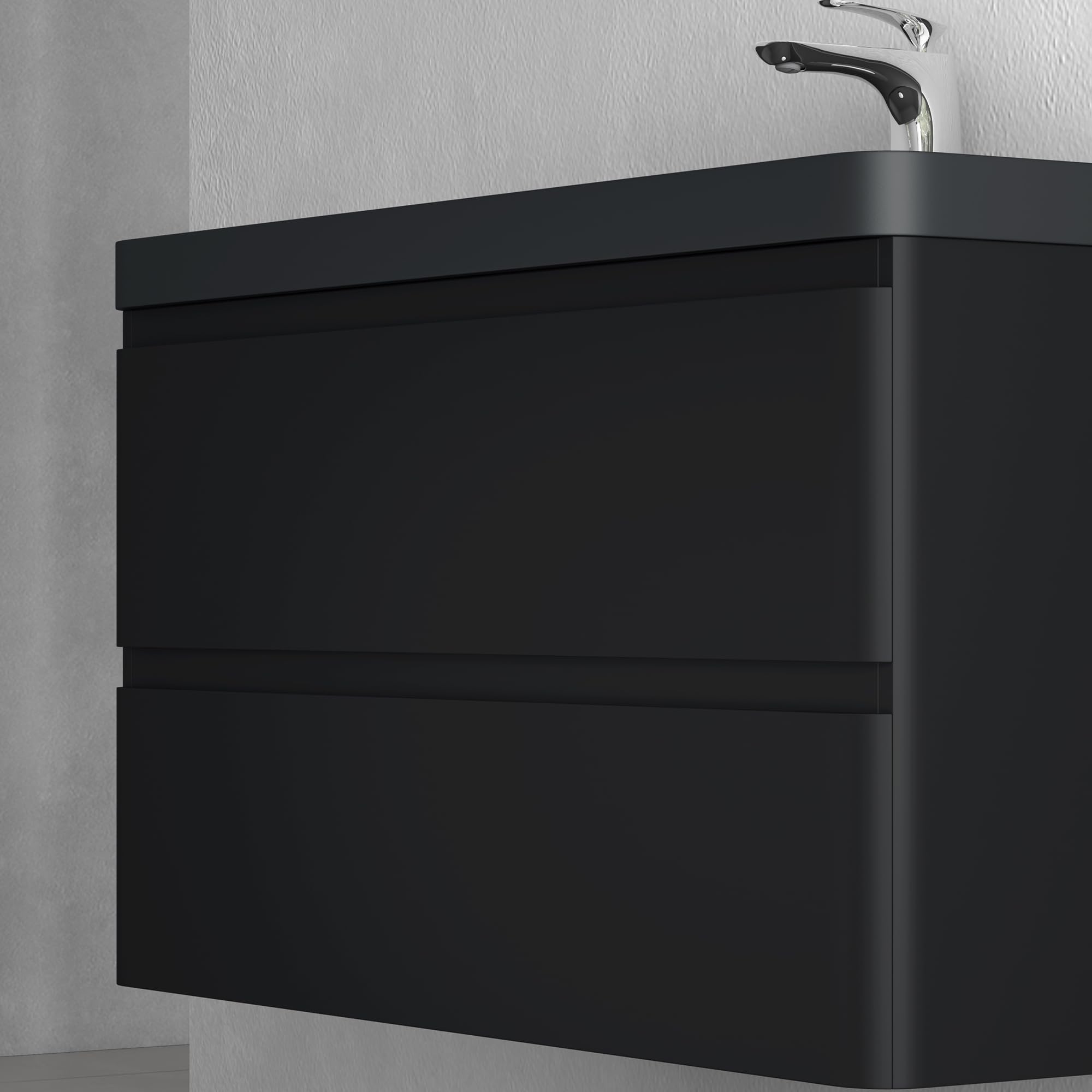 doporro-meuble-salle-de-bain-suspendu-90-cm-noir-mat-3-pi-ces-2 image 5