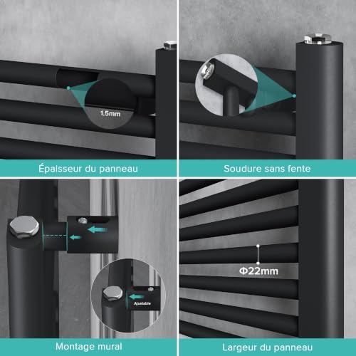 doporro-radiateur-s-che-serviette-100x50cm-gris-noir-eau image 8
