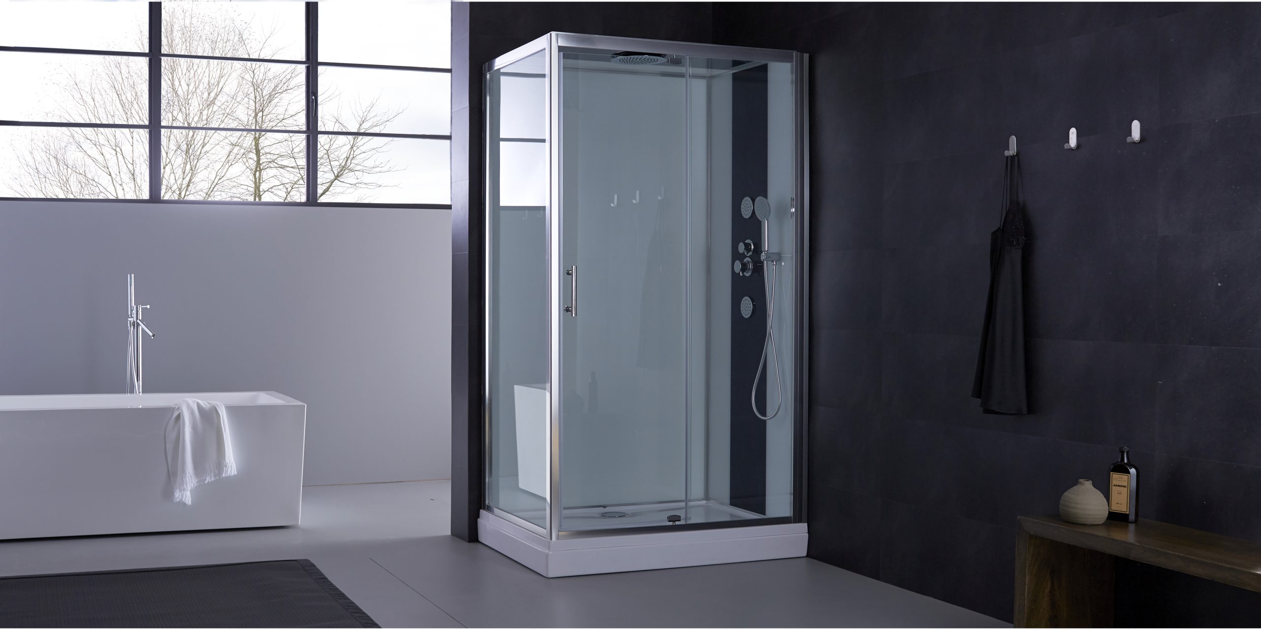 krone-lexden-cabine-de-douche-avec-receveur-extra-plat image 1