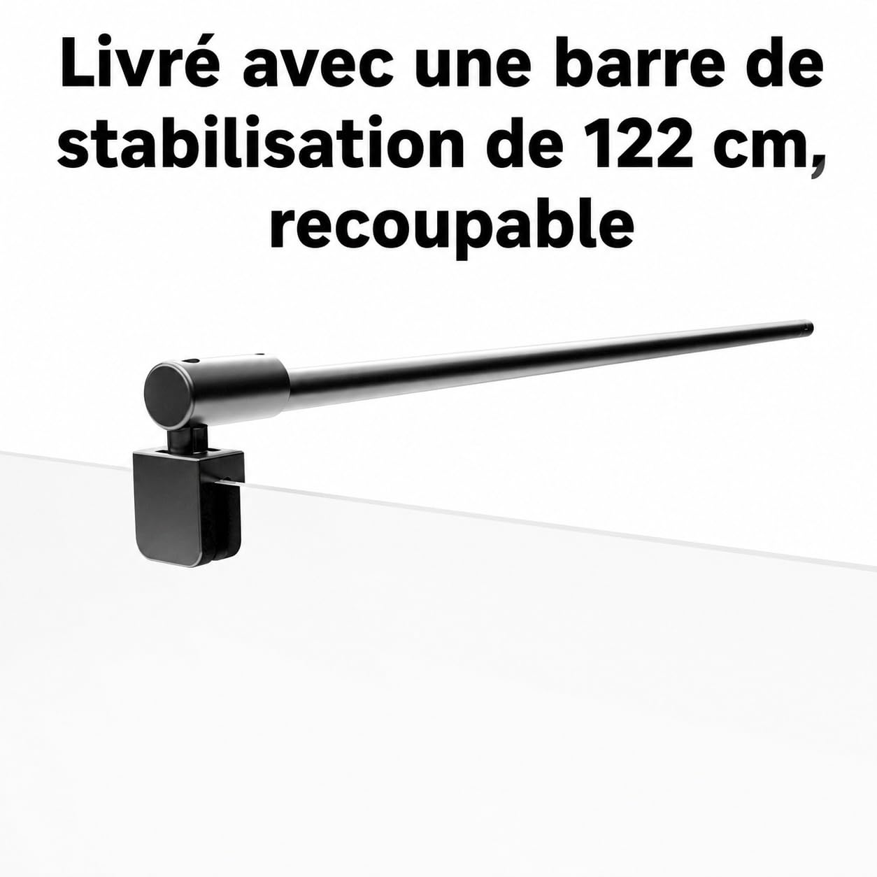 schulte-paroi-douche-italienne-120x200-cm-noir-verre-6-mm image 3