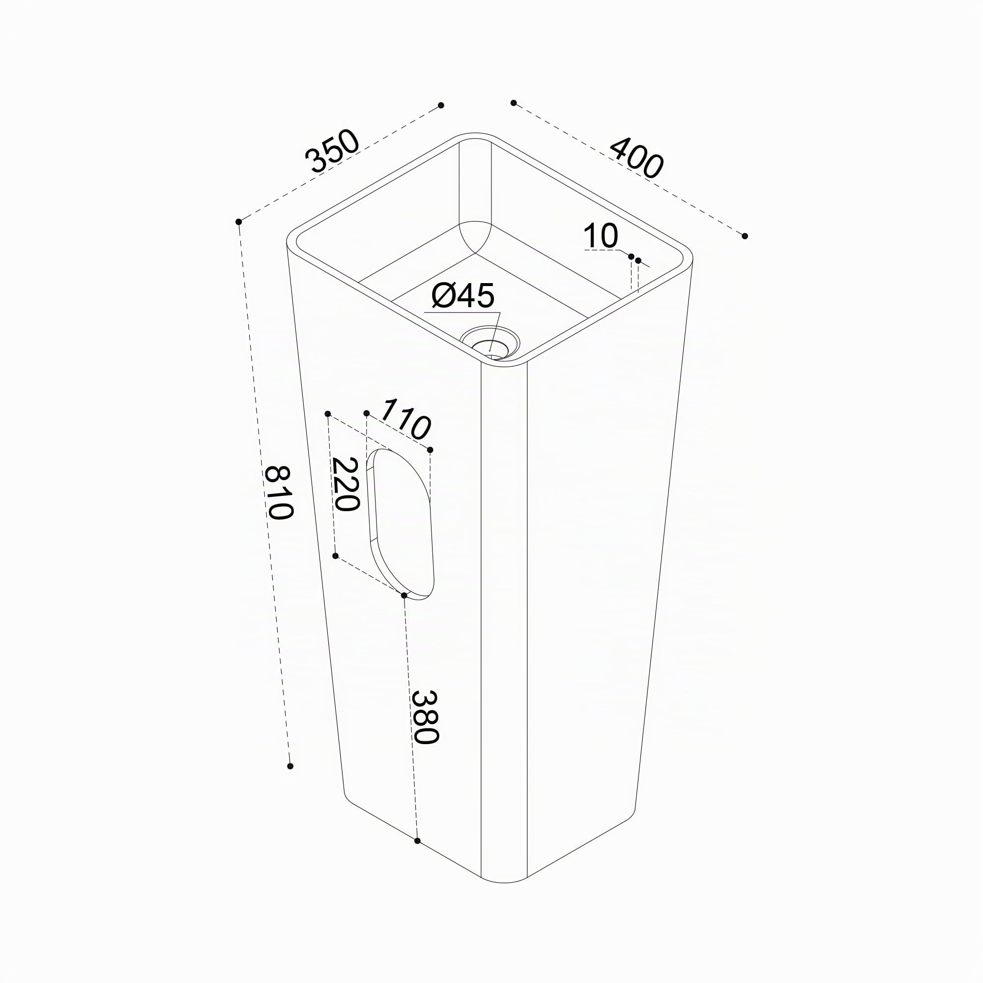 doporro-colossum31-lavabo-colonne-blanc-40x35x80-cm image 7