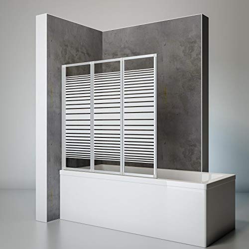 schulte-pare-baignoire-127x121-cm-argent-pare-bain-3-volets image 8