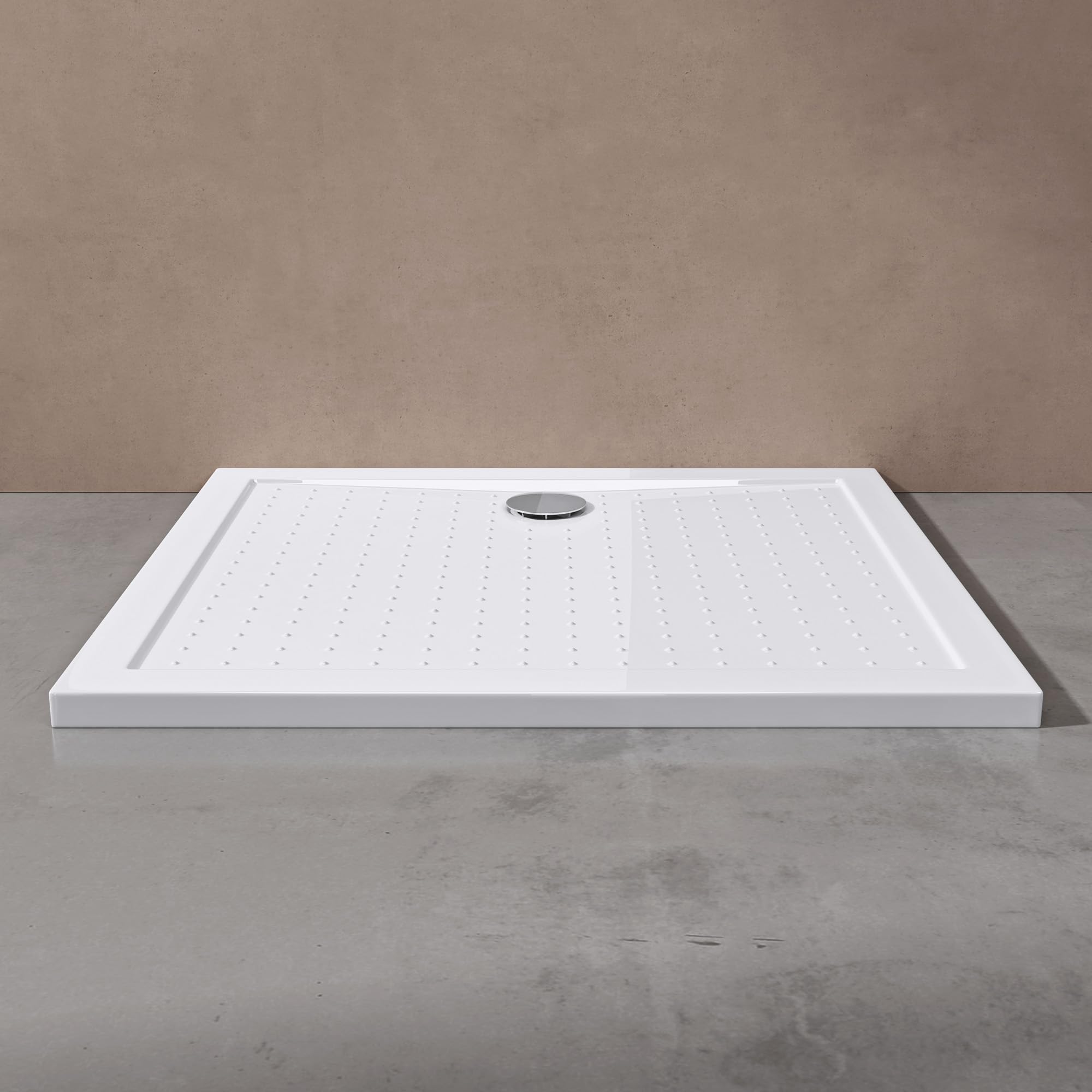 doporro-lucia02ar-receveur-de-douche-blanc-80x90x4cm-bonde image 3