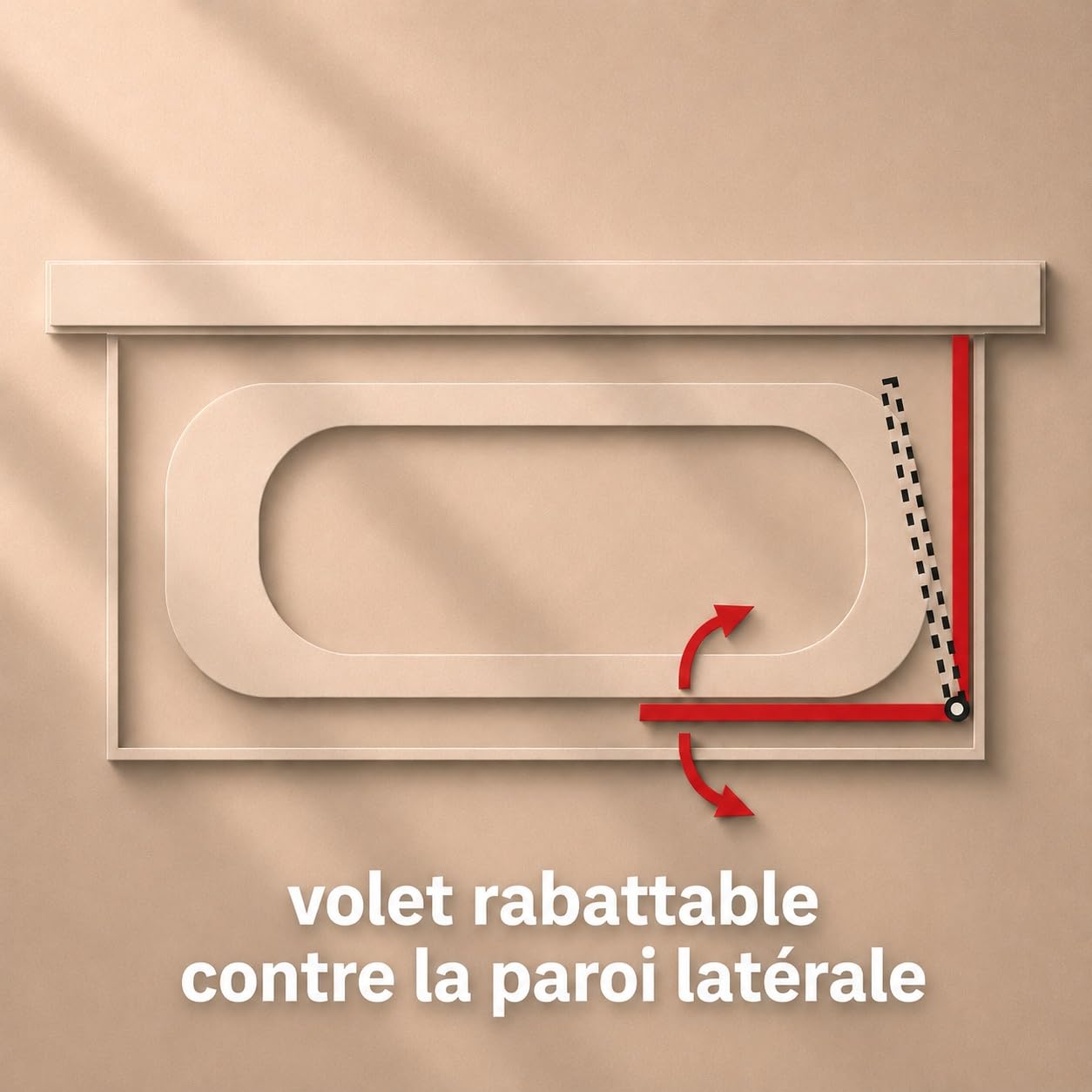 schulte-pare-baignoires-angle-80x140-noir-5mm-anticalcaire image 3