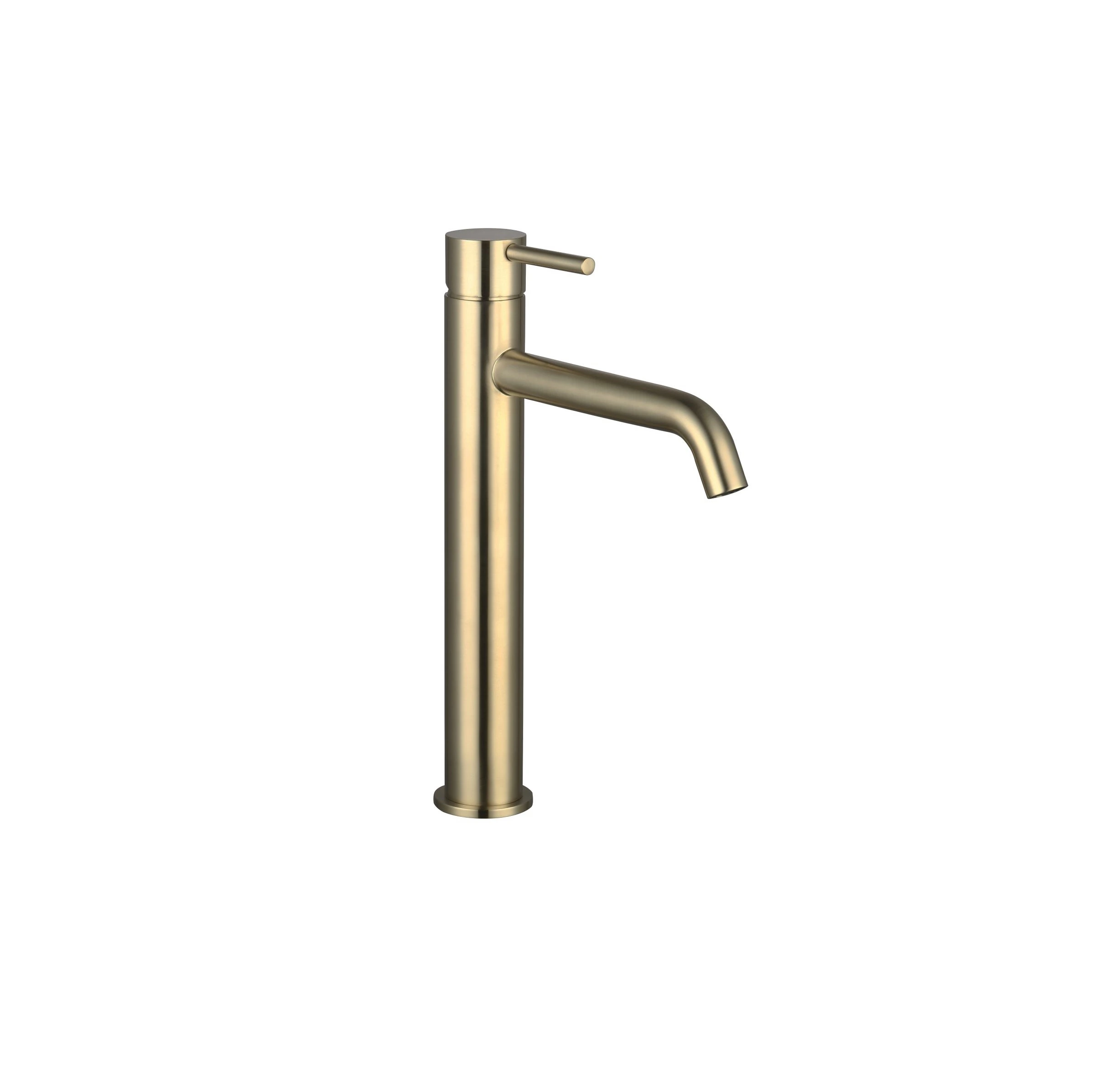 krone-style-mitigeur-lavabo-haut-laiton-avec-bonde-pop-up image 1
