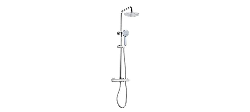 krone-panfield-barre-de-douche-t-lescopique-inox image 1