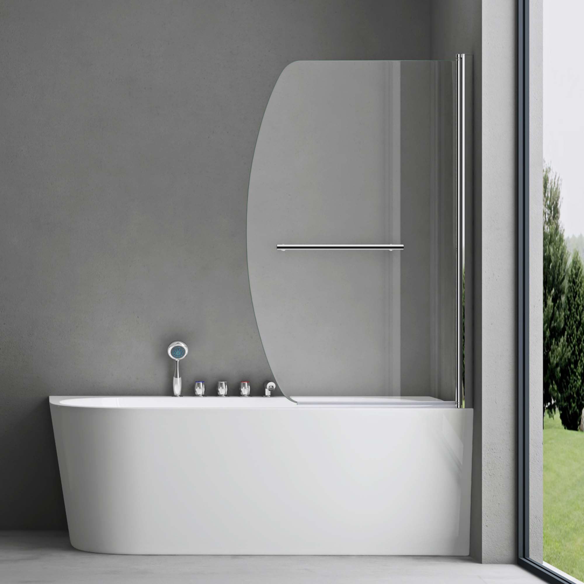 doporro-cortona112-pare-baignoire-1-volet-95x140-cm-6-mm image 2