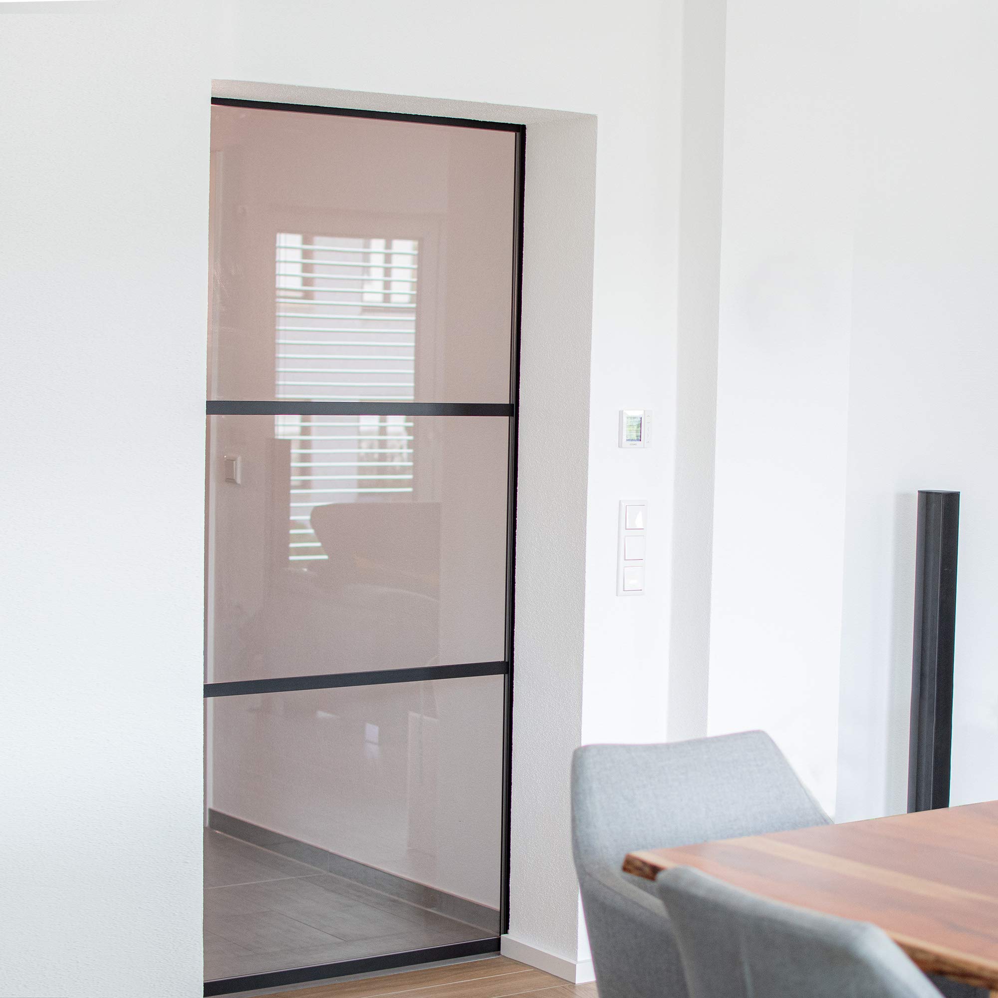 schulte-porte-coulissante-verre-88x203-cm-noir-softclose image 7
