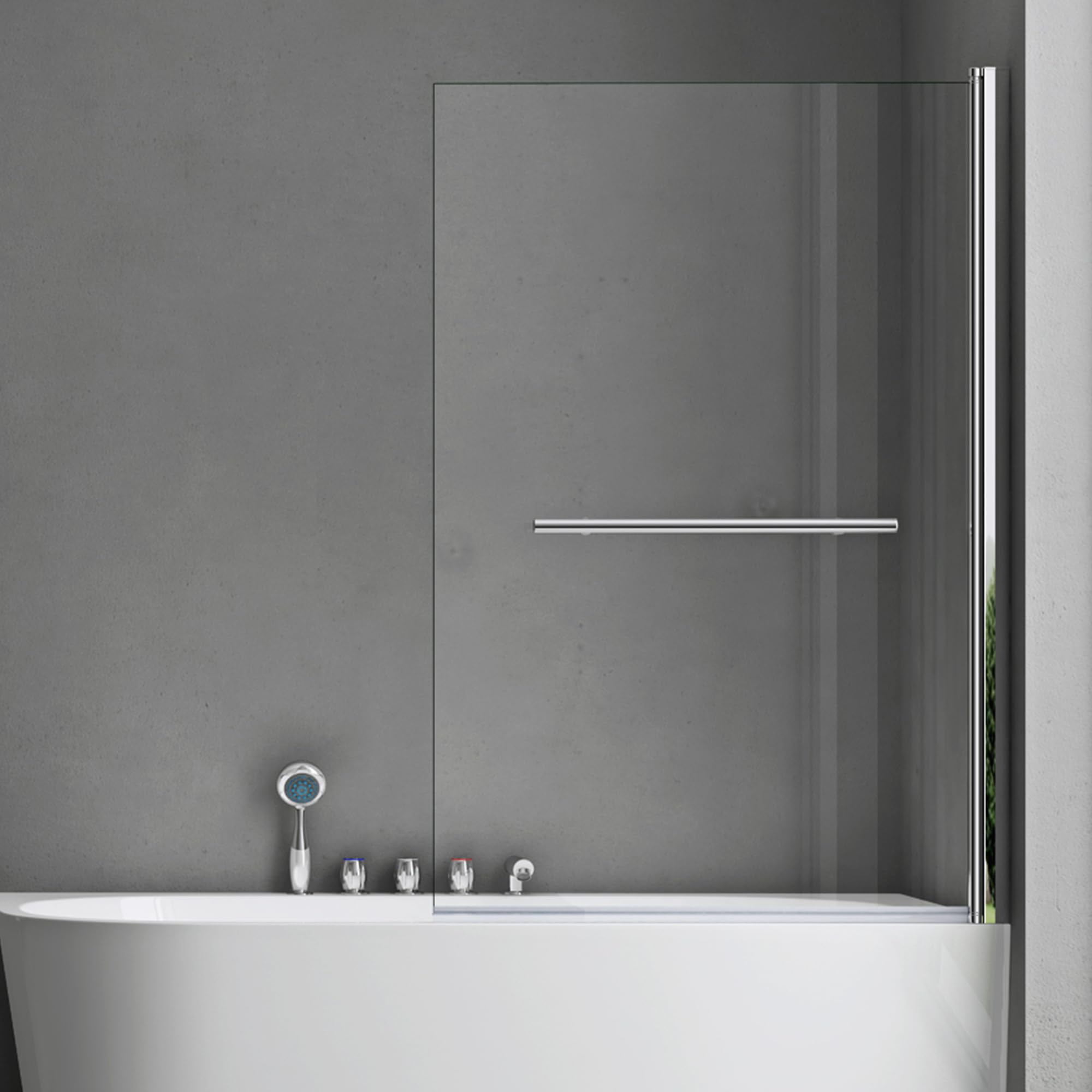 doporro-paroi-baignoire-95x140cm-1-volet-transparent-6mm image 2