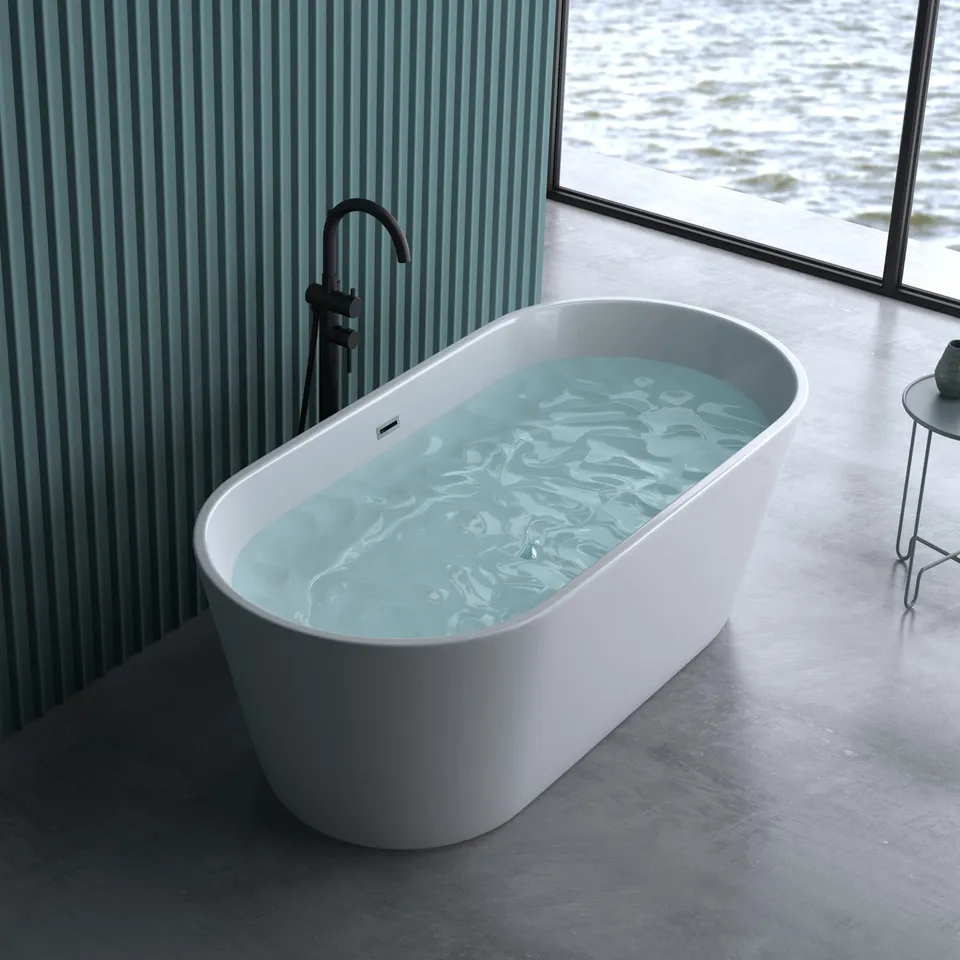 doporro-vicenza502oa-baignoire-lot-ovale-170cm-blanc-acrylique image 1