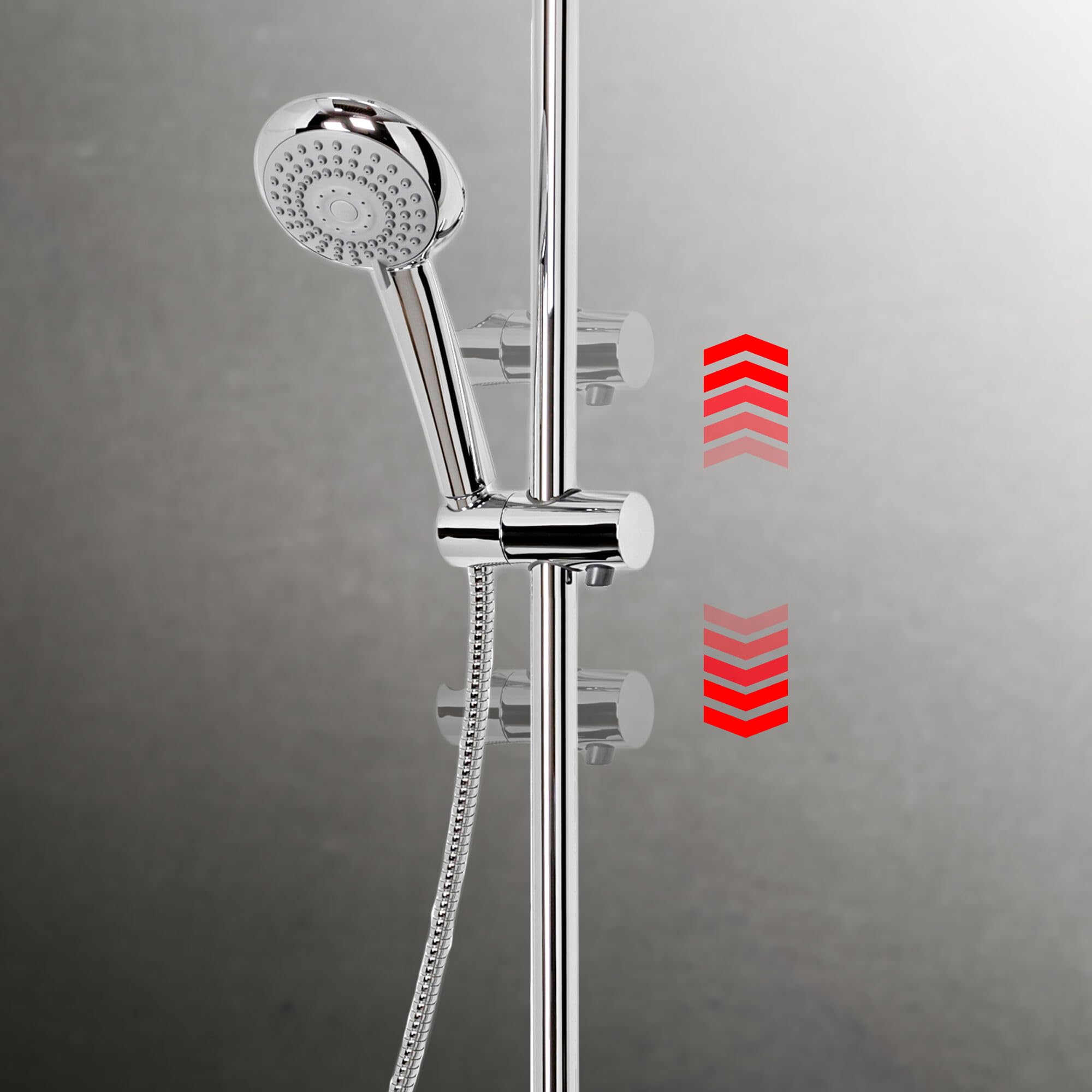 schulte-robinetterie-colonne-douche-thermostat-t-te-ronde-laiton image 6