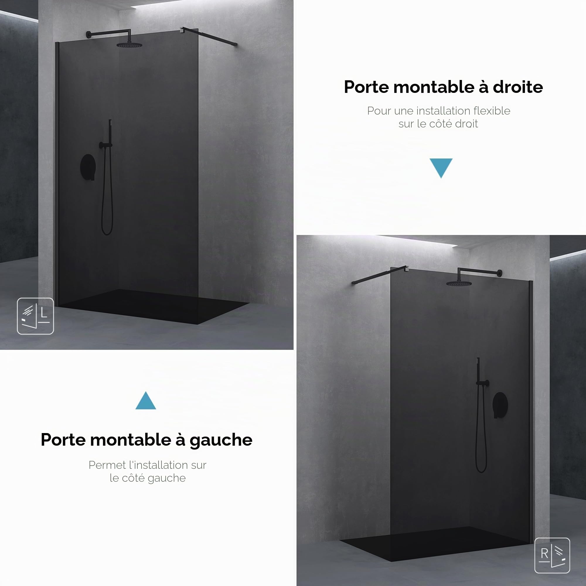 doporro-bremen-paroi-de-douche-italienne-90x200-cm-gris-teint image 6
