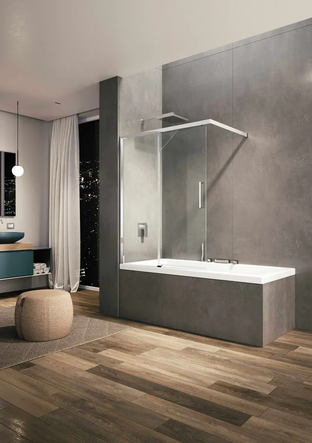 provex-arco-free-ab-2-porte-de-douche-coulissante image 1
