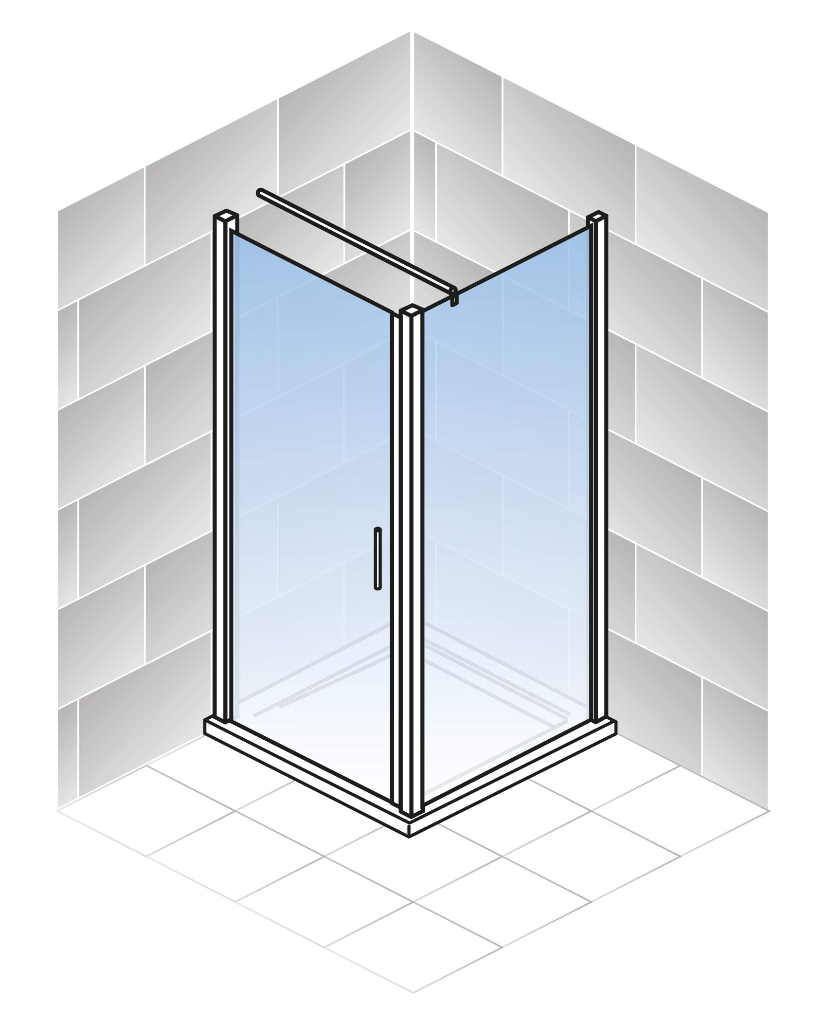 schulte-porte-pivotante-80x193-paroi-douche-galets-avec-laterale image 4