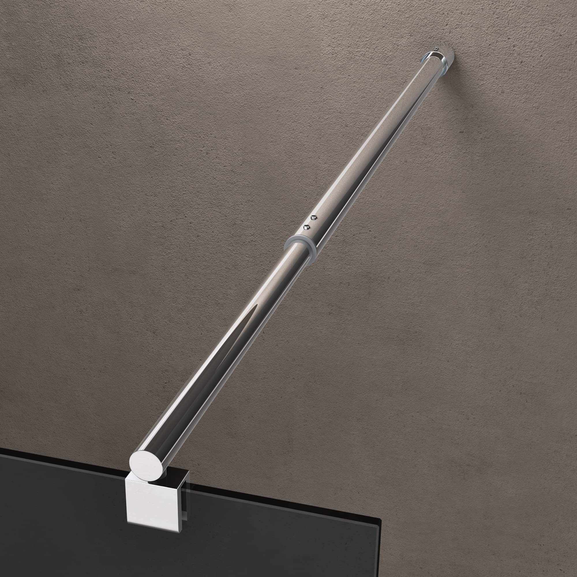 doporro-bremen2vg-paroi-de-douche-gris-teint-100x200cm-10mm image 3