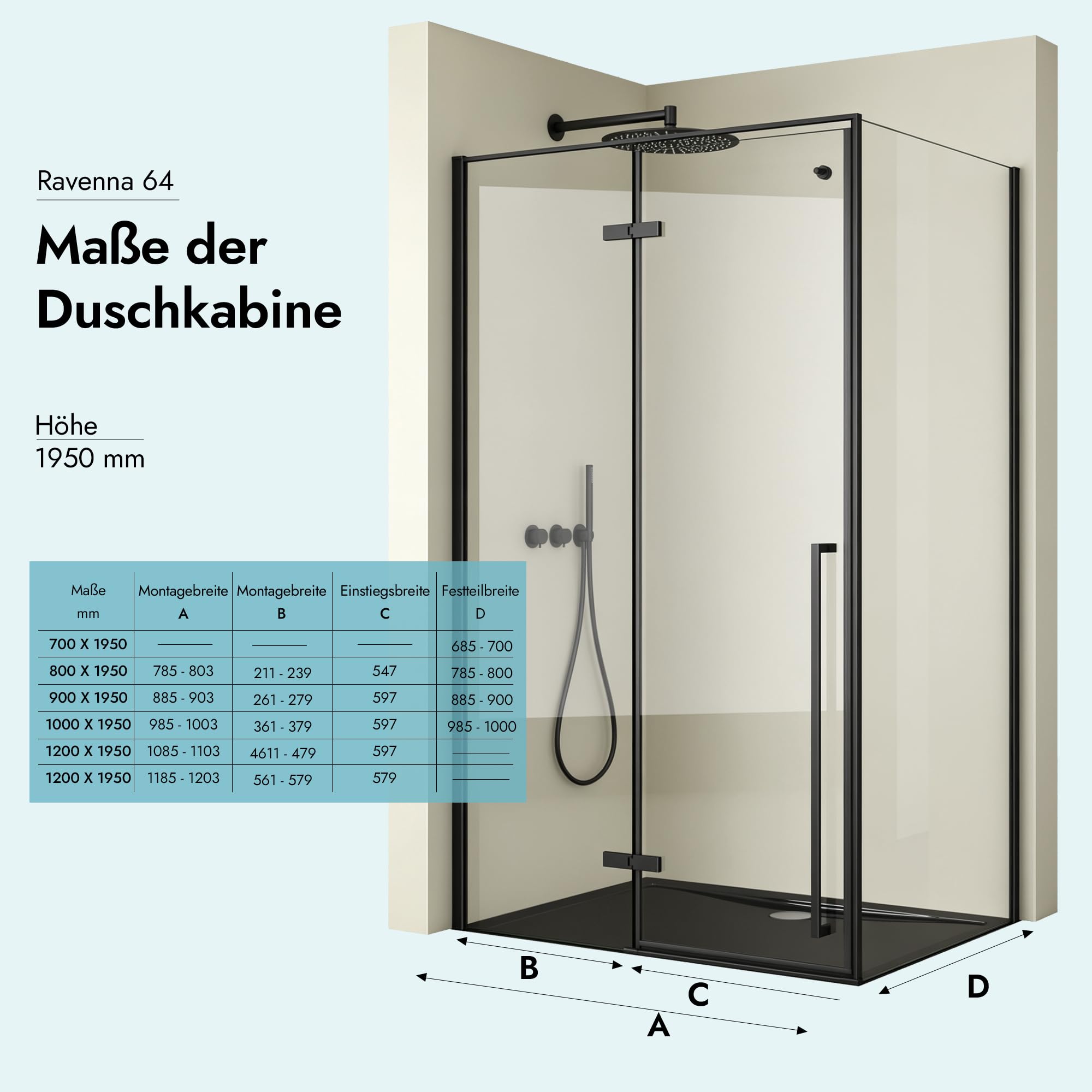doporro-ravenna64k-cabine-douche-90x140-pivotante-sans-bac image 2