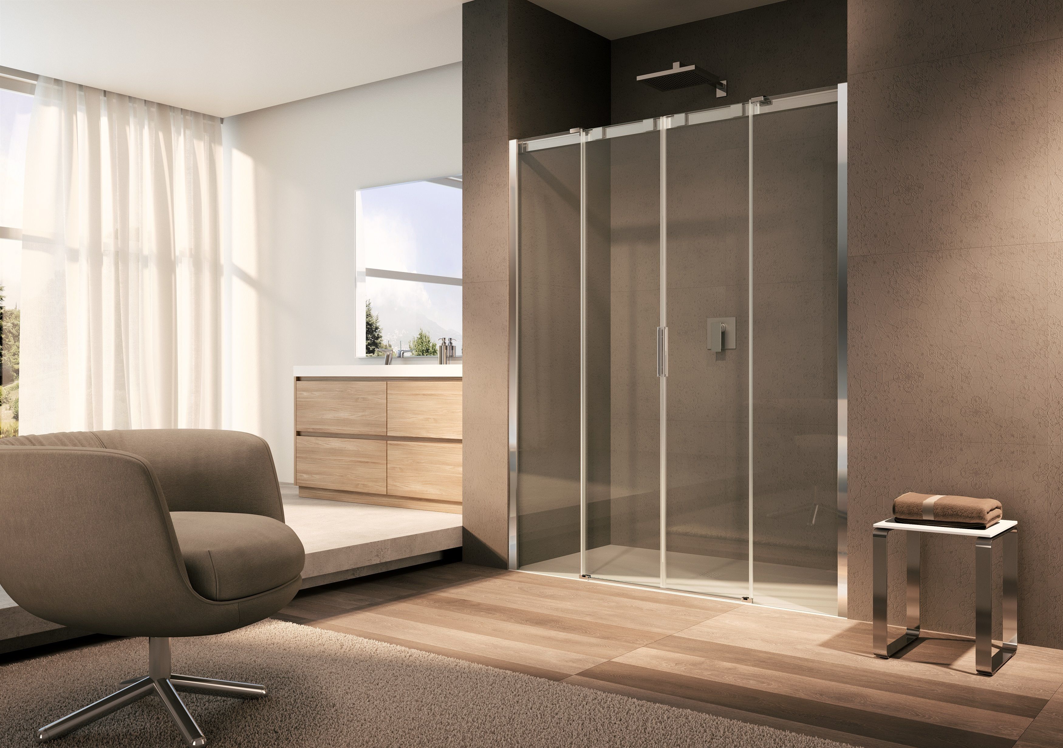 provex-soft-is-porte-coulissante-douche-8-mm image 1