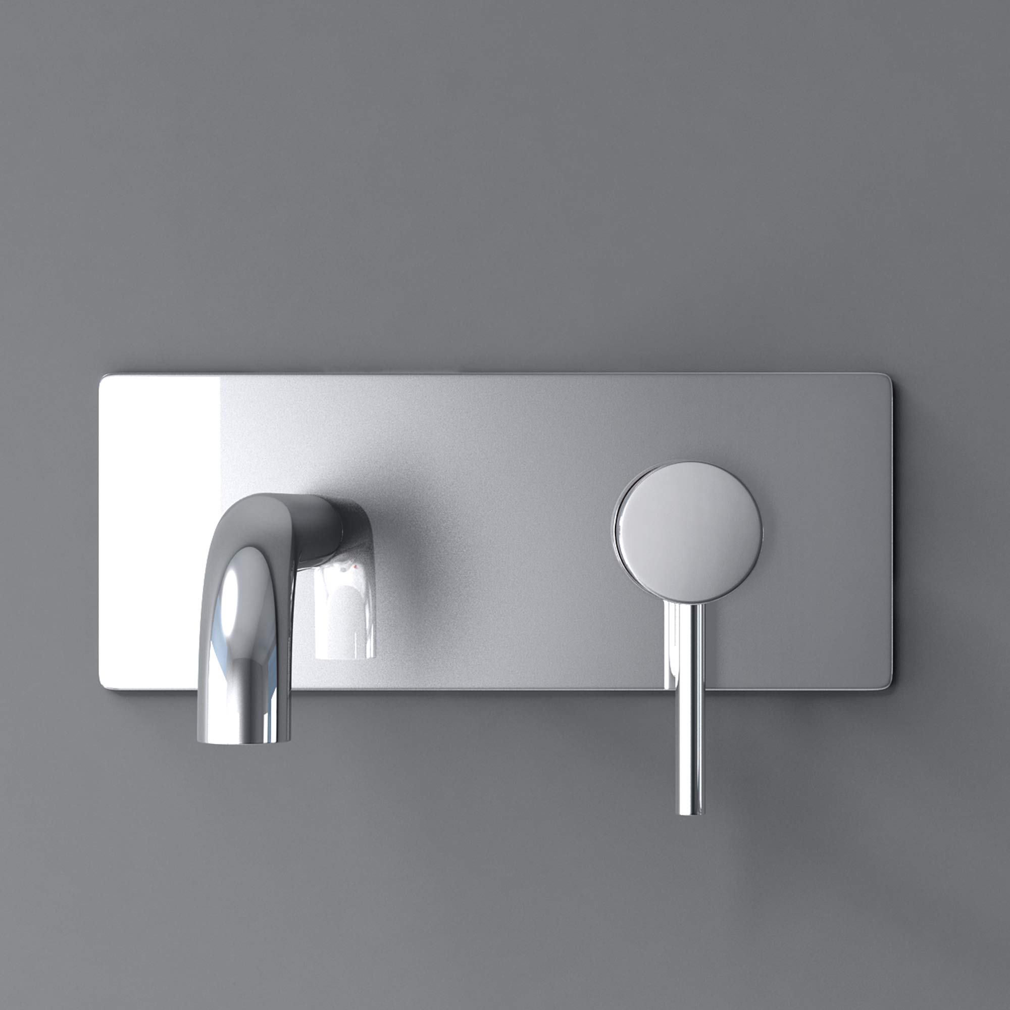doporro-wa112-robinet-mural-encastr-chrom-laiton-lavabo image 3