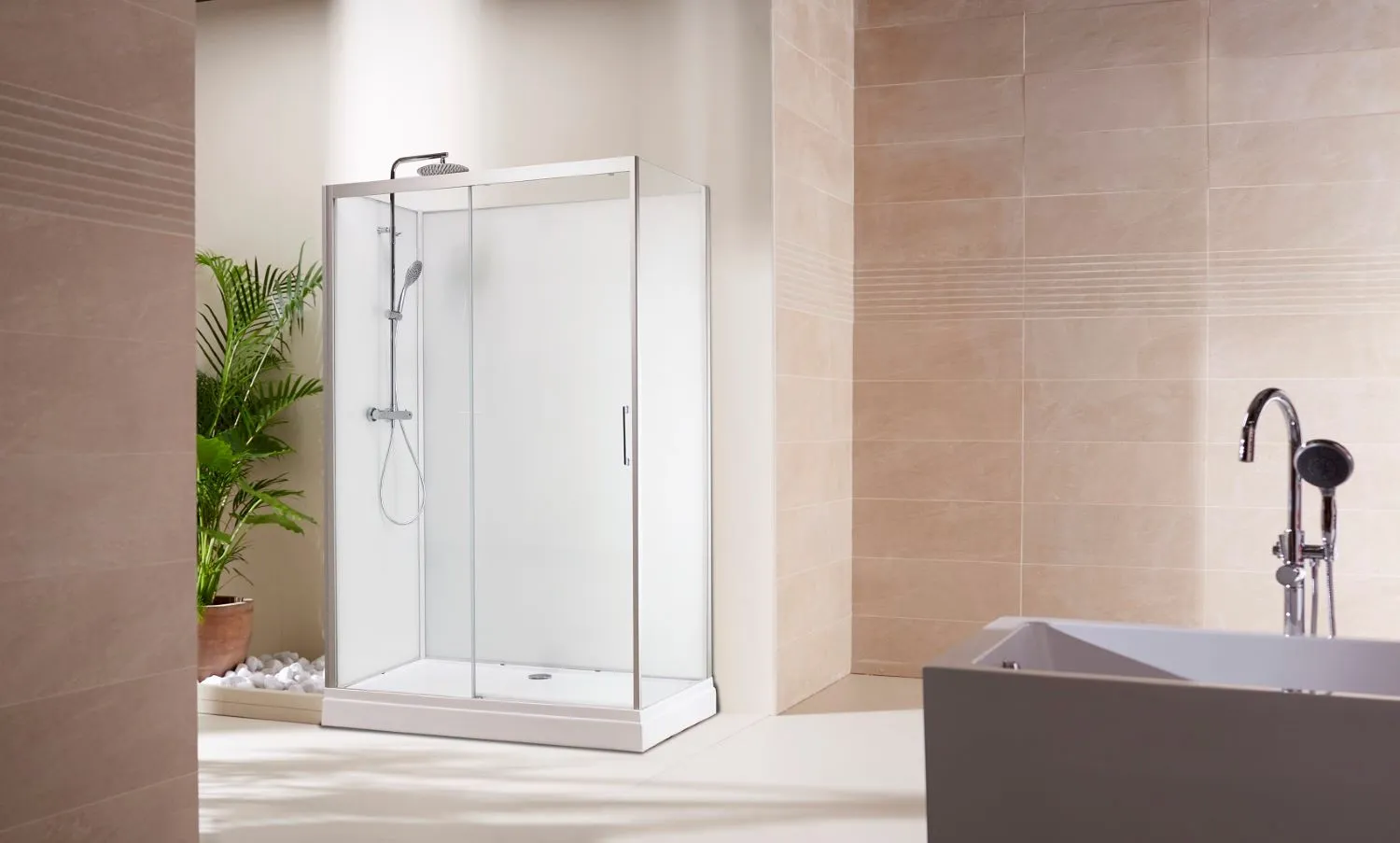 krone-harmonie-rectangle-cabine-de-douche-verre-8-mm image 2