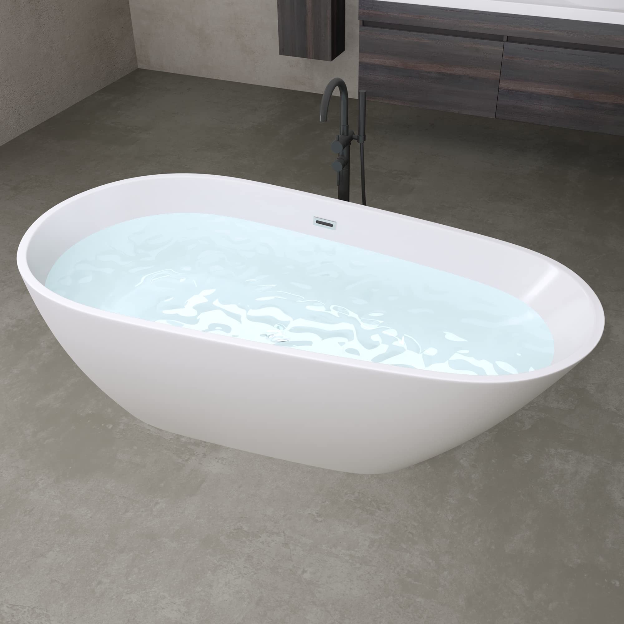 doporro-vicenza506-baignoire-lot-ovale-167cm-blanc-acrylique image 3