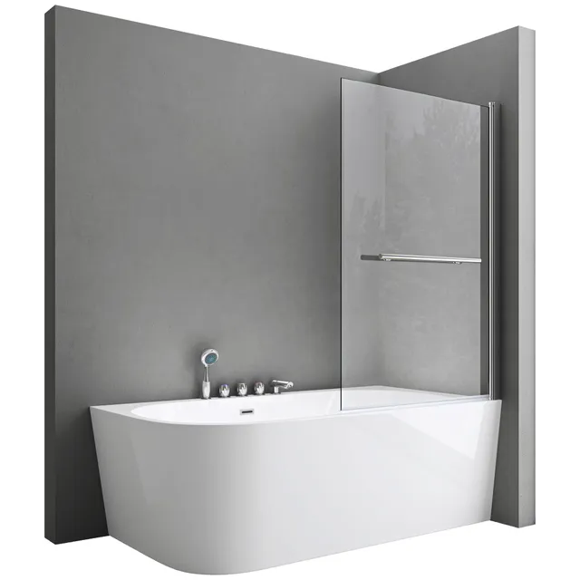 doporro-paroi-baignoire-95x140cm-1-volet-transparent-6mm image 1