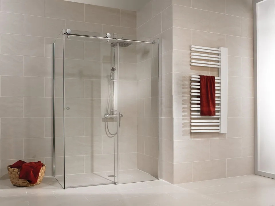 schulte-portes-et-parois-de-douche-coulissante-140x90-chrom image 1
