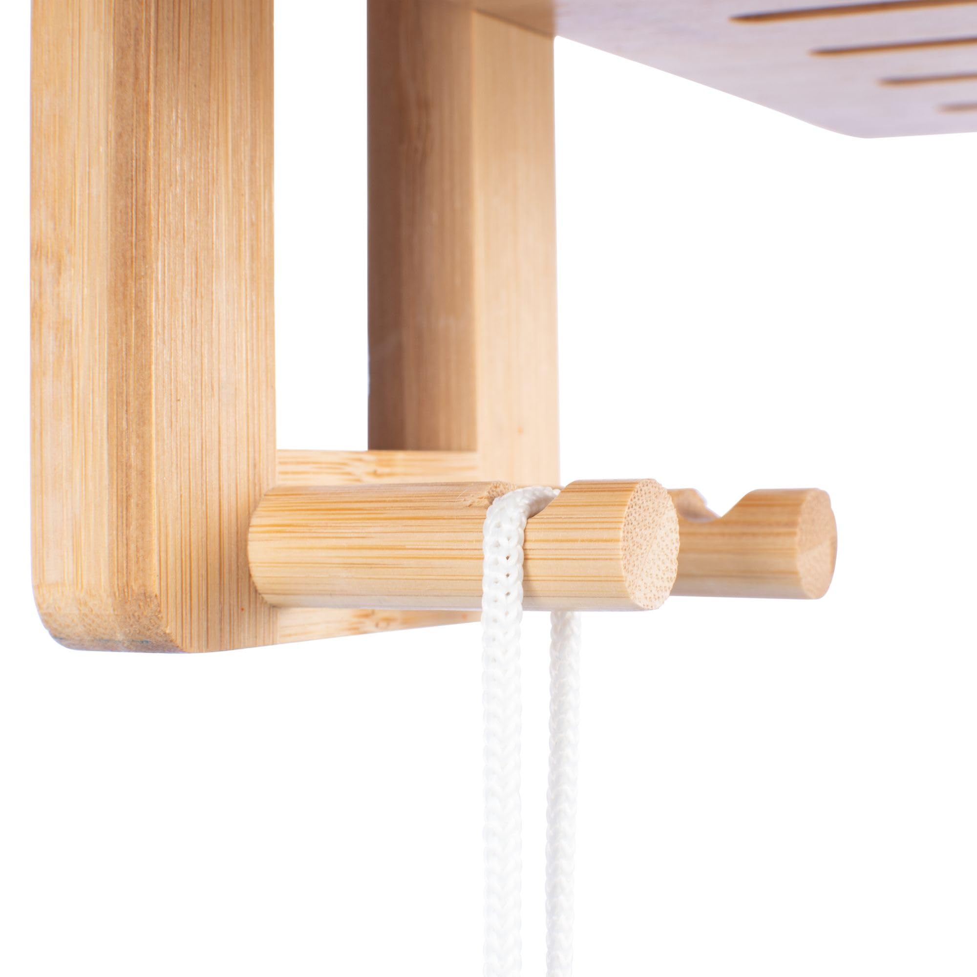 schulte-tag-re-douche-bambou-2-paniers-60-cm-suspendre image 7